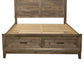 Ridgecrest - Queen Storage Footboard - Cobblestone