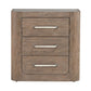 South Bend - Nightstand With Charging Station - Burnished Clay