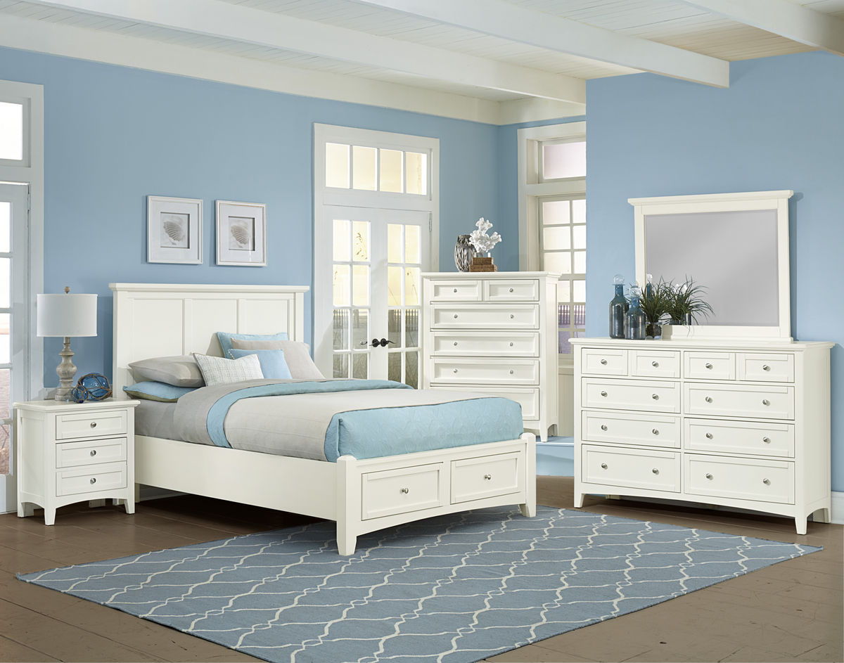 Bonanza - Queen Mansion Footboard - White