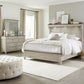 Ivy Hollow - California King Mantle Bed Rails - Weathered Linen / Dusty Taupe