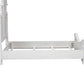 Magnolia Manor - Panel Bed Rails Length - Antique White