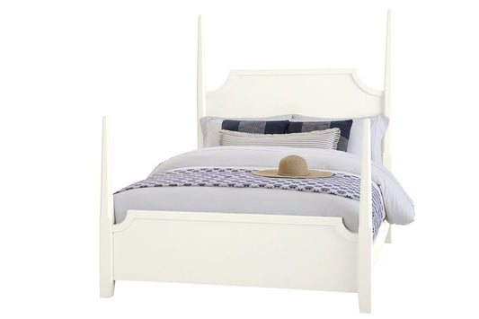 Tide & Timber - King Pencil Post Headboard - Soft White Maple