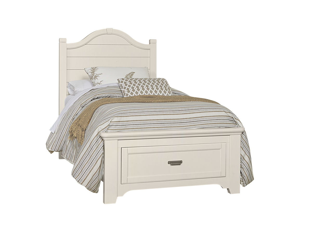 Bungalow - Twin Storage Footboard - Lattice