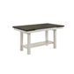 Brook Bay - Gathering Trestle Table Base - Textured White / Carbon Gray