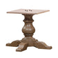 Americana Farmhouse - 5 Piece Pedestal Table Set - Dusty Taupe