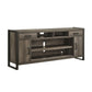 Fireplace TV Consoles - 78" Fireplace TV Console FTS - Brown