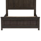 Thornwood Hills - Full Panel Footboard - Rock Beaten Brown
