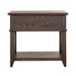 Mill Creek - Drawer End Table - Peppercorn