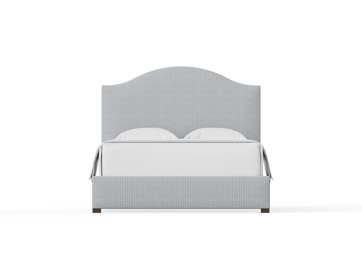 Choices - King / Queen Upholstered Rails - Navy Stripe