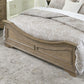 Magnolia Manor - King Panel Footboard - Weathered Bisque