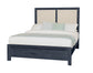 Custom Express - King Upholstered Bed Footboard - Indigo