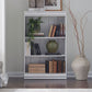 Magnolia Manor - 48" Bookcase - Antique White