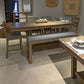 Brook Bay - Gathering Trestle Table Top - Sandstone