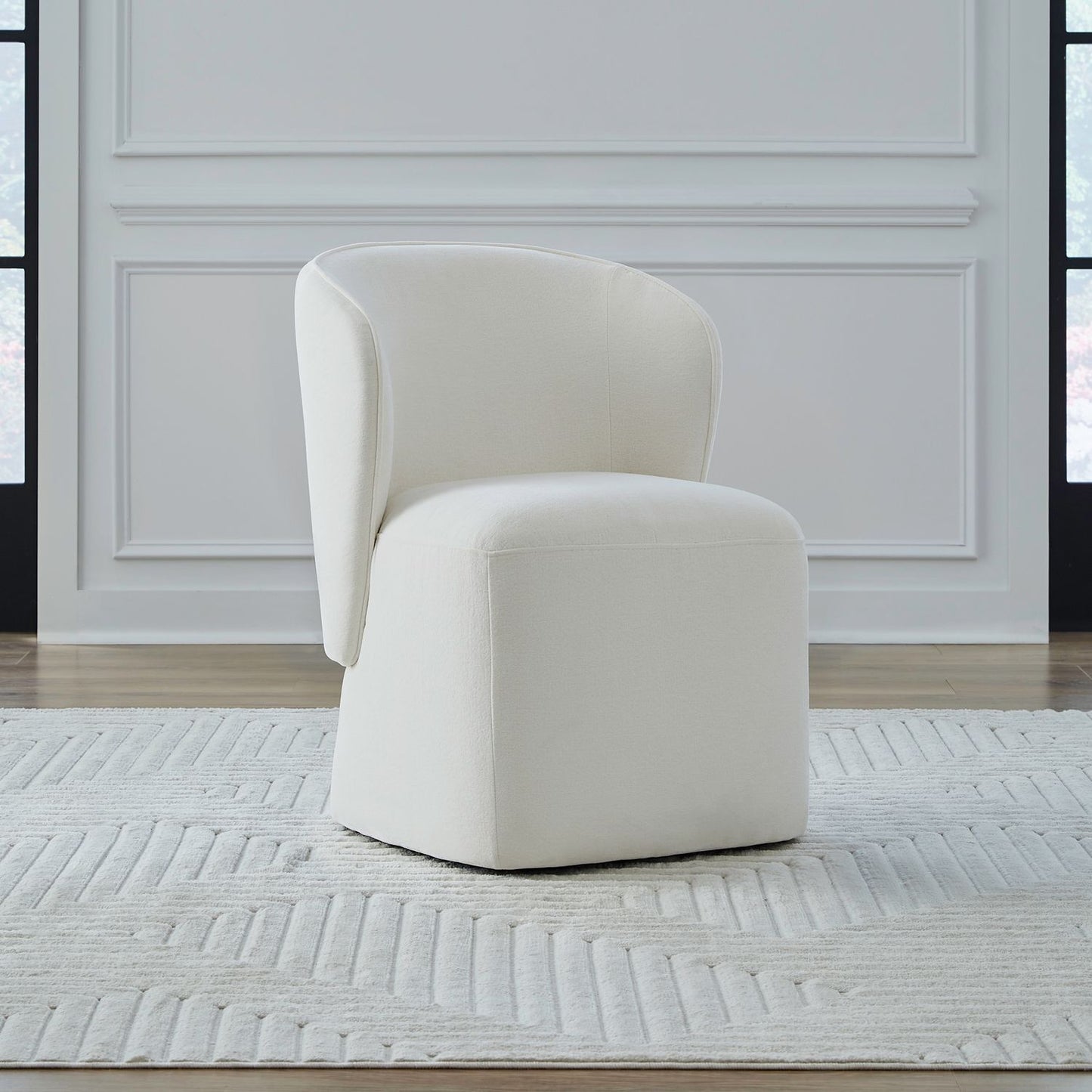 Accent Dining - Dining Chair With Casters Accent
