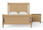 Nordhaven - King Poster Headboard - Clear Maple