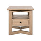 Proximity Place - Rectangular End Table - Barley Buff