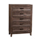 Ridgecrest - 5 Drawer Chest - Cobblestone