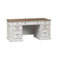 Magnolia Manor - Jr Executive Desk Top - Antique White