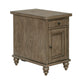 Americana Farmhouse - Chair Side Table - Dusty Taupe