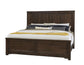 Crafted Cherry - Ben's 6 Panel King Footboard - Dark Cherry