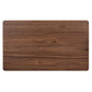 Space Savers - Rectangular Leg Table - Walnut / Brown