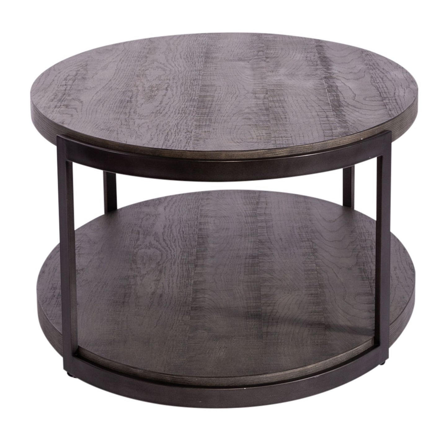 Modern View - Oval Cocktail Table Top - Gauntlet Gray