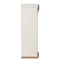 Morgan Creek - Entertainment Hutch - Antique White / Wirebrushed Tobacco Accents