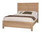 Custom Express - King Architectural Bed Footboard - Clear Oak