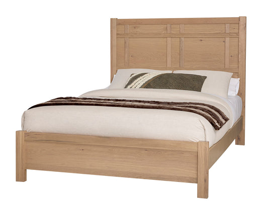Custom Express - California King Side Rails - Clear Oak