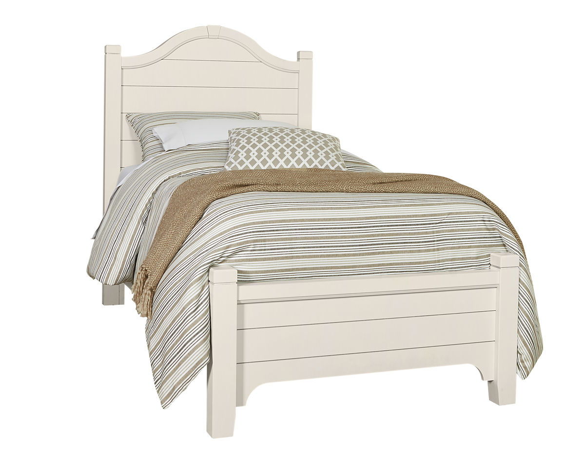 Bungalow - Twin Arched Headboard - Lattice / Soft White