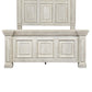 Big Valley - Queen Mansion Footboard - Whitestone