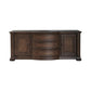 Providence Park - 78" TV Console - Chateau Brown