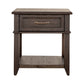 Mill Creek - Drawer End Table - Peppercorn