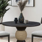 Briarcrest - 36'' Pedestal Table Top - Dark Smoke
