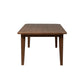 Hearthstone Ridge - Rectangular Leg Table - Dark Brown