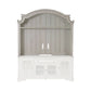 Magnolia Manor - Arched Entertainment Hutch - Antique White