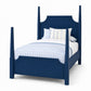 Tide & Timber - Twin Pencil Poster Headboard 3/3 - Luxe Blue Oak
