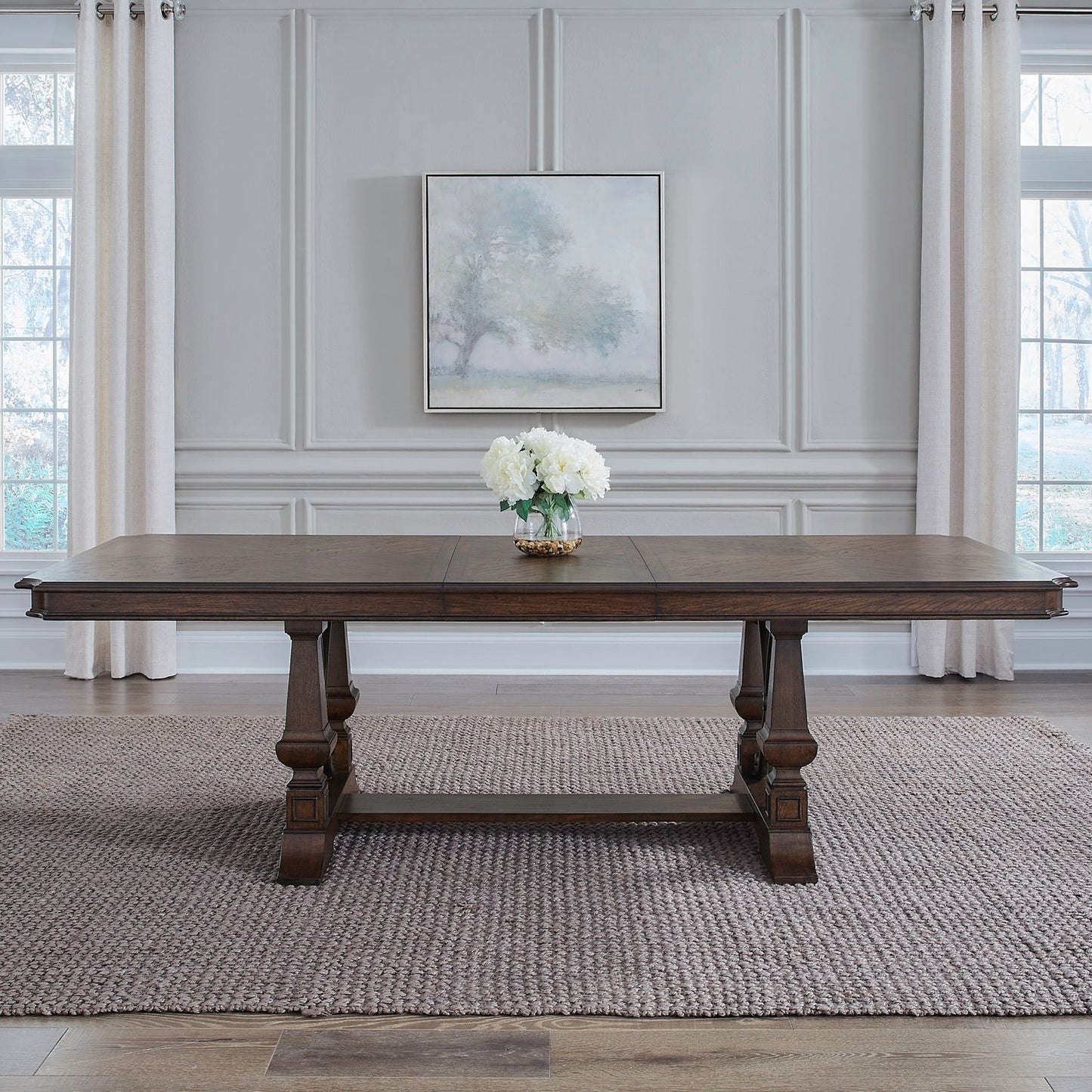 Providence Park - Trestle Table Top - Chateau Brown