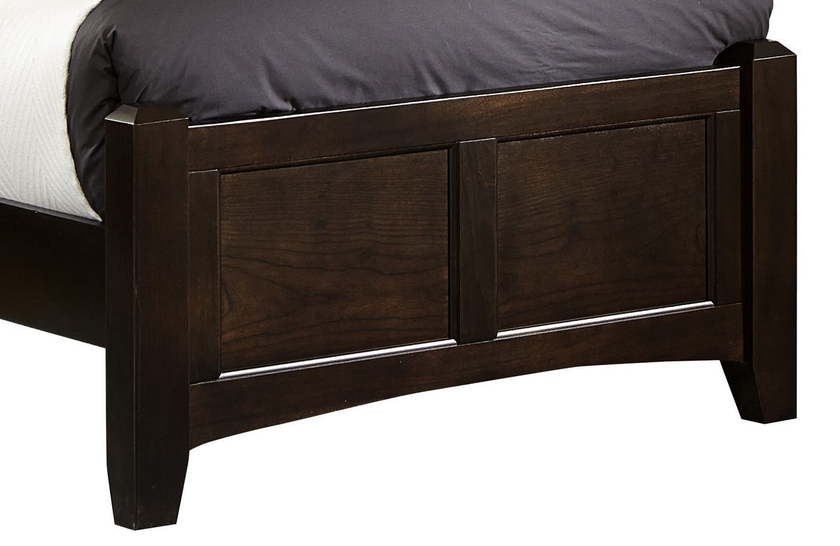 Bonanza - Full Mansion Footboard - Merlot