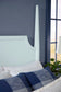 Tide & Timber - Full Pencil Poster Headboard 4/6 - Misty Blue Maple