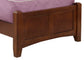 Bonanza - Twin Mansion Footboard - Cherry