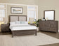 Custom Express - King Upholstered Bed Headboard - Driftwood Gray