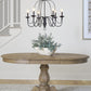 Magnolia Manor - Pedestal Table Top - Weathered Bisque