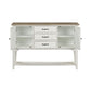 Summerville - Server - Soft White Wash / Wirebrushed Gray