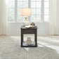 Wallace - End Table - Aged Oak