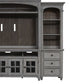 Heartland - Right Pier - Antique White / Tobacco Tops