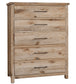 Dovetail - 5-Drawer Chest - Sun Bleached White