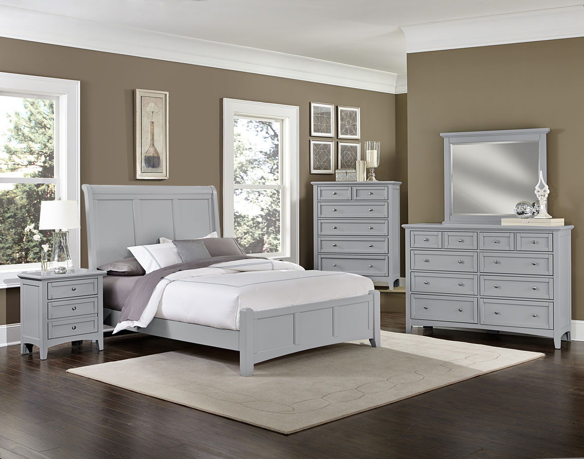 Bonanza - King Mansion Footboard - Gray