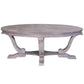 Greystone Mill - 3 Piece Table Set (1 Cocktail 2 End Tables) - Stone White Wash / Wirebrush Distressing