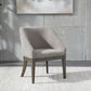 Cascade Falls - Upholstered Side Chair - Satin Espresso